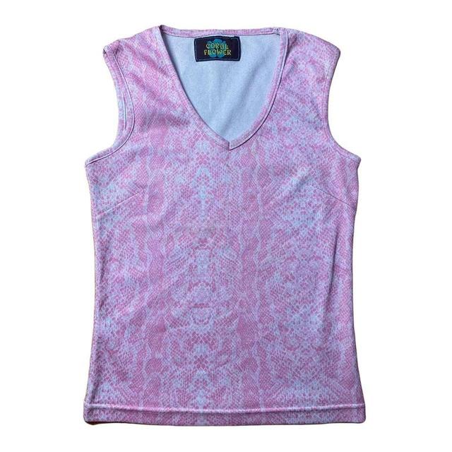 Preloved Women's Vest - Pink - 8 on Productcaster.