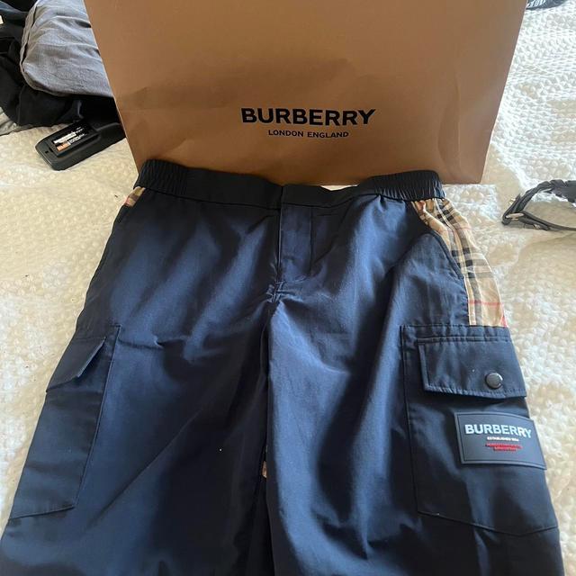 Burberry Kids' Shorts - Navy - 14 years on Productcaster.