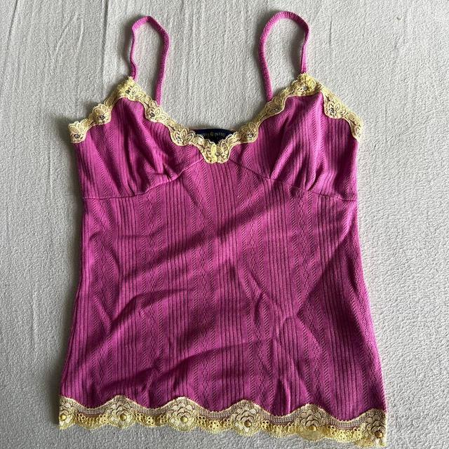 Women's Vest - Pink/Purple - S on Productcaster.