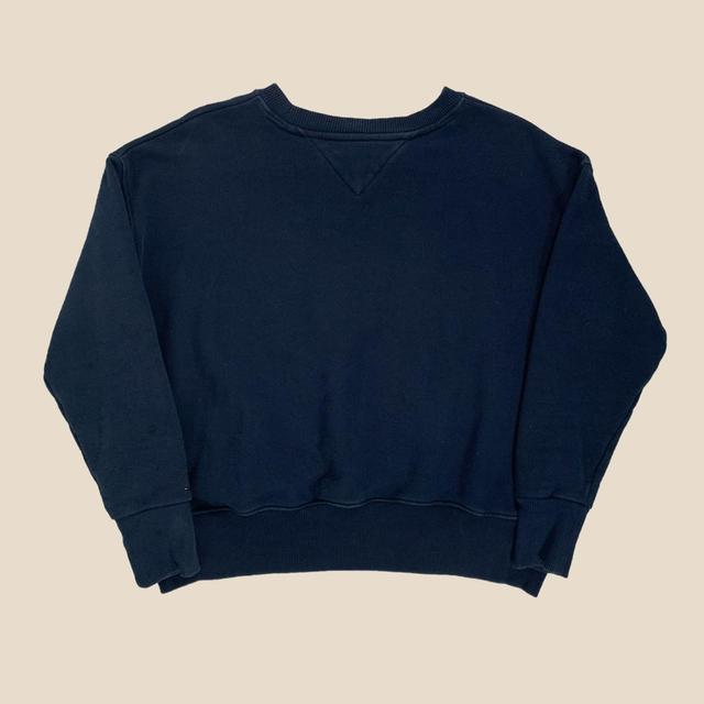 Tommy Hilfiger Women's Sweatshirt - Navy/Blue - L on Productcaster.