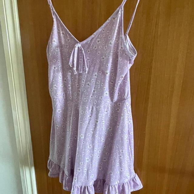 New Look Women's Playsuit - Purple/Pink - UK 8 on Productcaster.