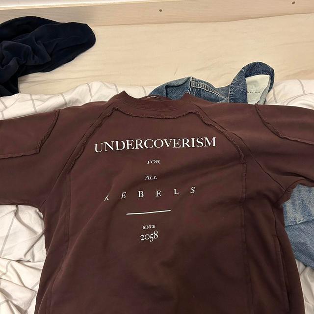 Undercoverism Men's Sweatshirt - Brown - M on Productcaster.