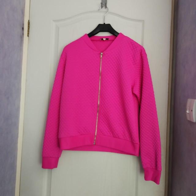 Women's Bomber Jacket - Pink - S on Productcaster.