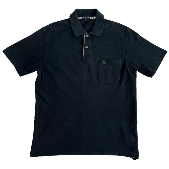 Burberry Men's Polo shirt - Black - M on Productcaster.