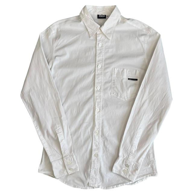 Dolce & Gabbana Women's Shirt - White - M on Productcaster.