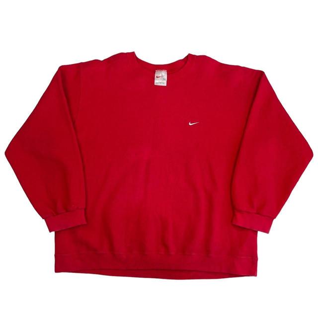 Nike Men's Sweatshirt - Red - XXL on Productcaster.