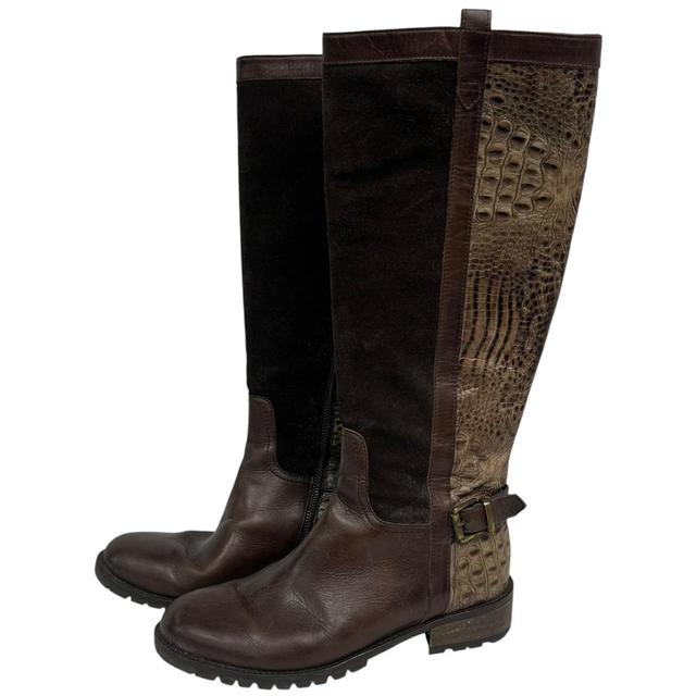 Women's Knee high Boots - Brown - UK 5.5 on Productcaster.