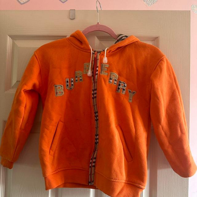 Burberry Kids' Hoodie - Orange - 12 years on Productcaster.