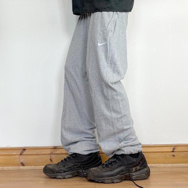 Nike Men's Sweatpants - Grey/White - S on Productcaster.