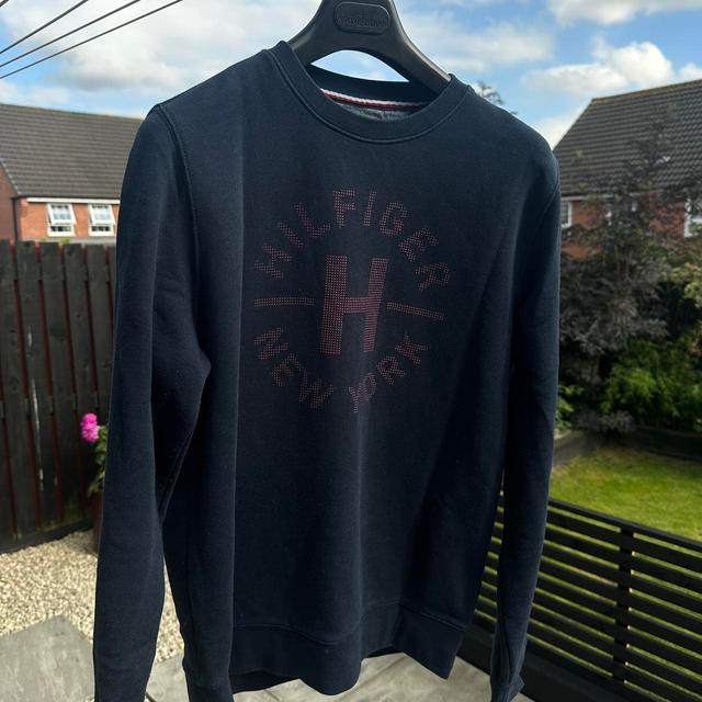 Tommy Hilfiger Men's Jumper - Navy - M on Productcaster.