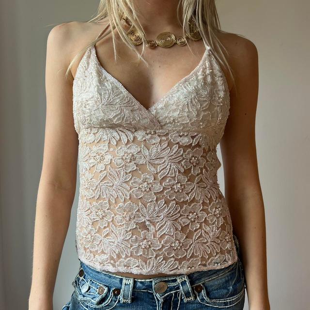 Free People Women's Top - Pink - One size on Productcaster.