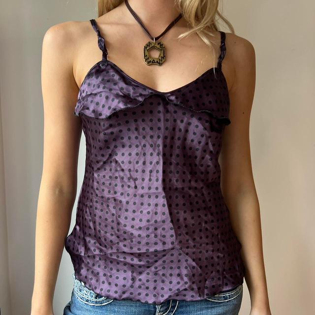 Preloved Women's Vest - Purple - M on Productcaster.