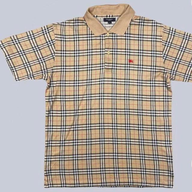 Burberry Women's Polo shirt - Tan/Brown - S on Productcaster.