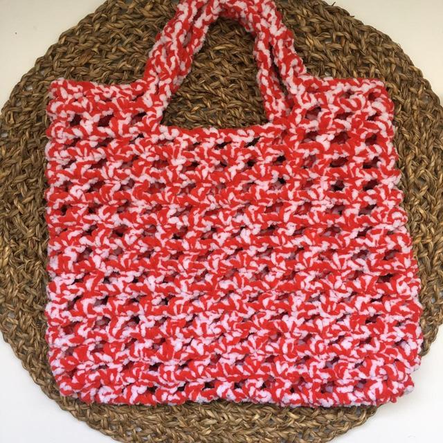 Handmade Women's Beach bags - Red on Productcaster.