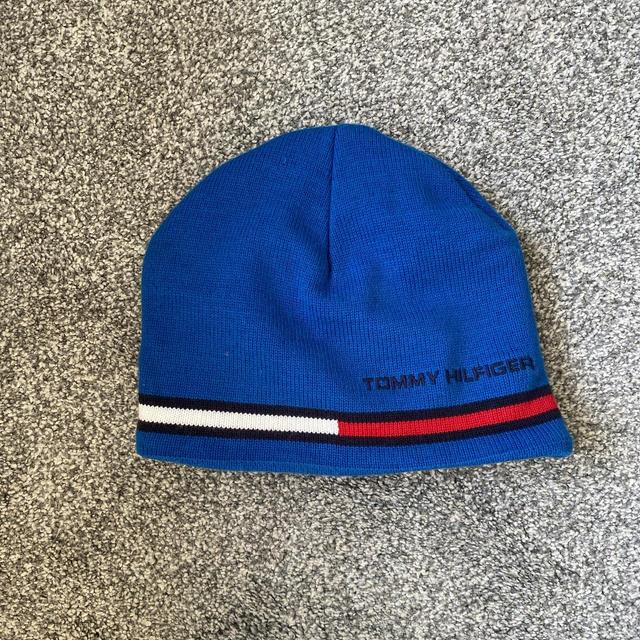 Tommy Hilfiger Men's Beanies - Blue/Grey on Productcaster.