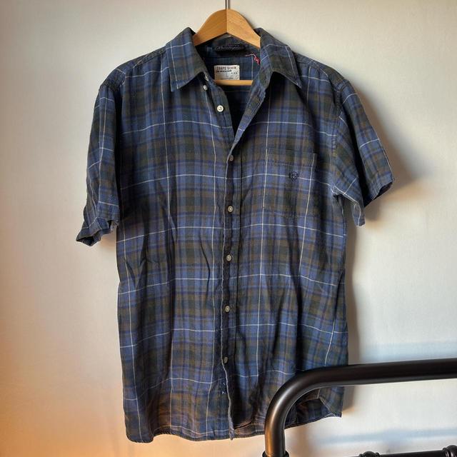 Chaps Men's Shirt - Blue/Navy - M on Productcaster.