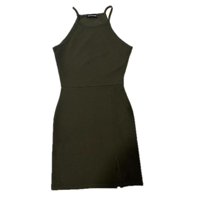 PrettyLittleThing Women's Bodycon Dress - Green/Khaki - 8 on Productcaster.