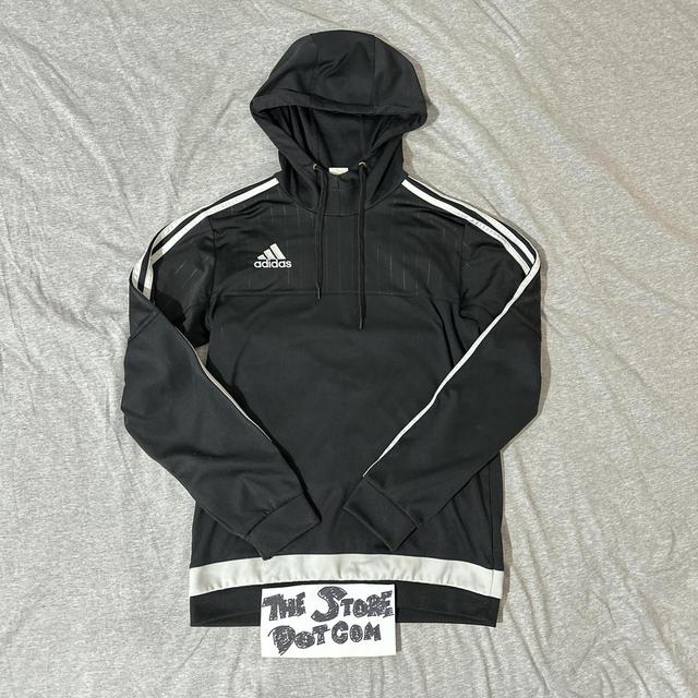 Adidas Men's Hoodie - Black - L on Productcaster.