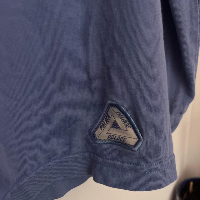 Palace Men's T-shirt - Blue/Purple - S on Productcaster.