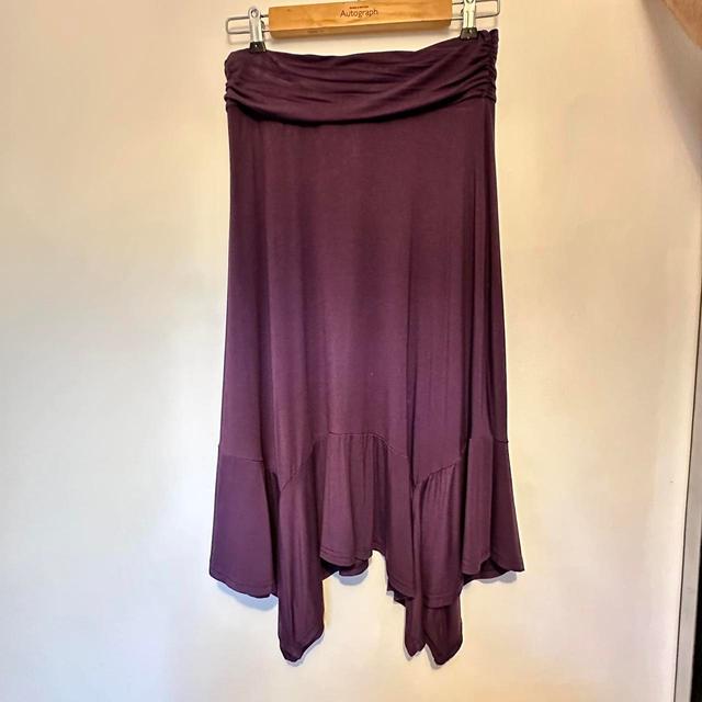 Vintage Women's Festival Skirt - Purple - UK 10 on Productcaster.