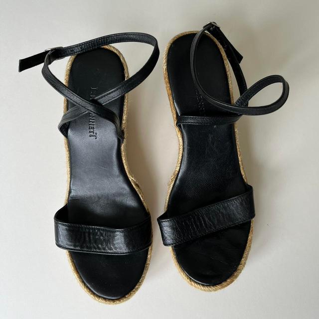 L.K. Bennett Women's Sandals - Black/Tan - UK 3 on Productcaster.