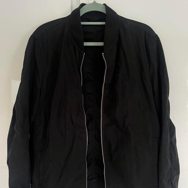 AllSaints Men's Bomber Jacket - Black - L on Productcaster.