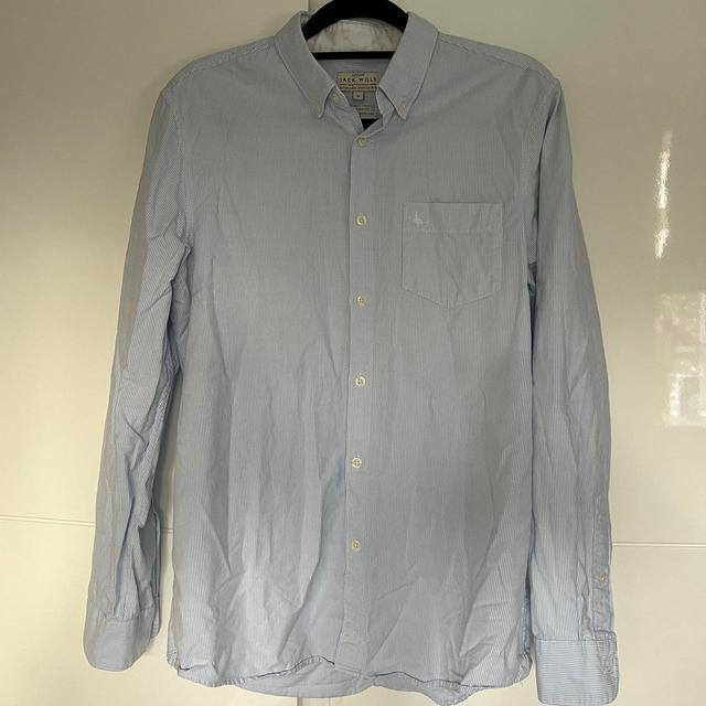 Jack Wills Men's Shirt - Blue - M on Productcaster.