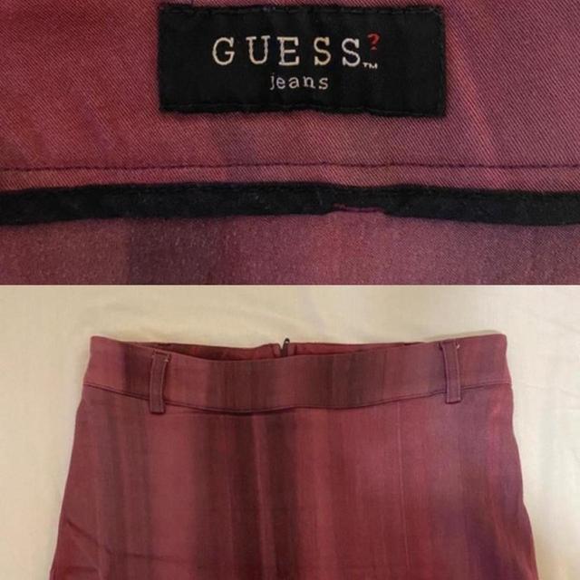 Guess Women's Skirt - Purple - UK 6 on Productcaster.