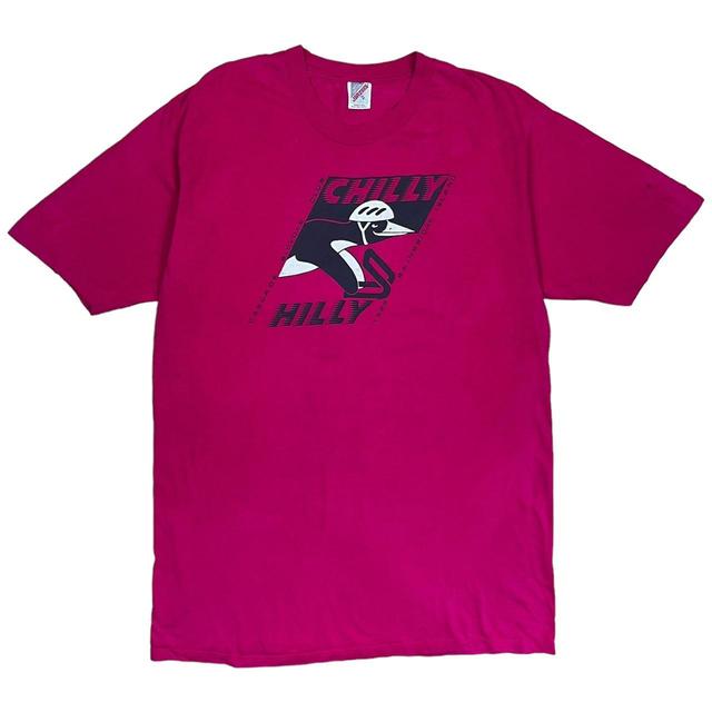 Jerzees Men's T-shirt - Pink - XL on Productcaster.