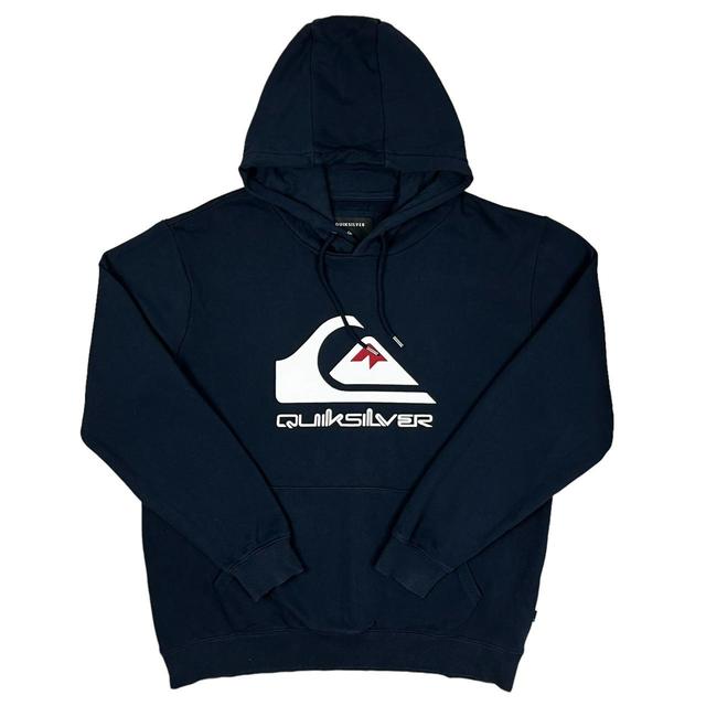 Quiksilver Men's Hoodie - Navy - XL on Productcaster.