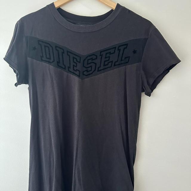 Diesel Men's T-shirt - Black/Grey - S on Productcaster.