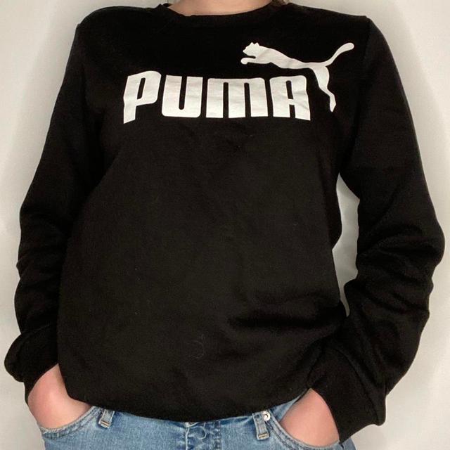 Puma Women's Sweatshirt - Black - 4 on Productcaster.