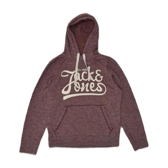 Jack & Jones Men's Jumper - Burgundy - S on Productcaster.