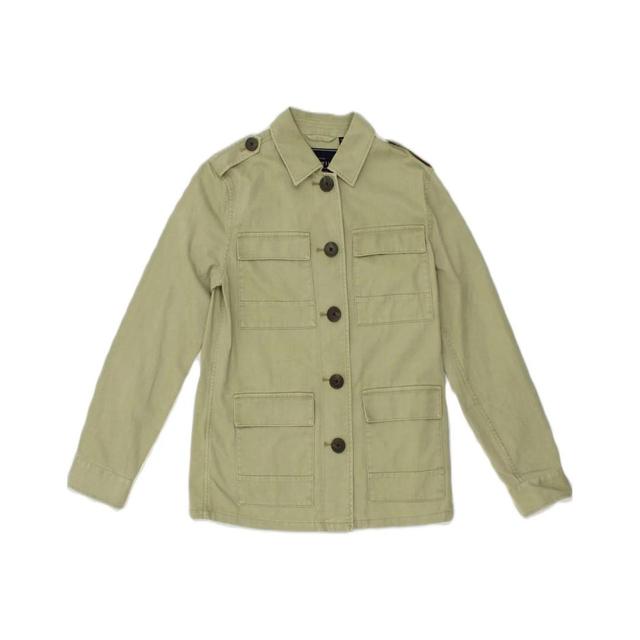 Jack Wills Women's Cotton Jacket - Green - S on Productcaster.