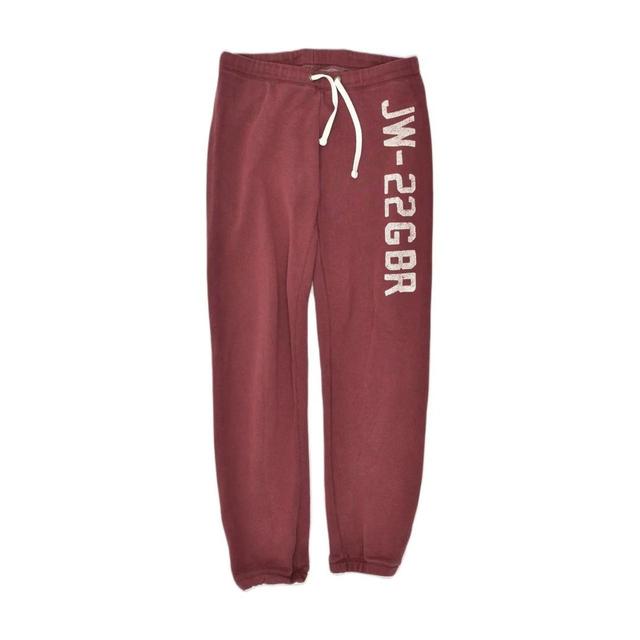 Jack & Jones Women's Faded Trousers - Burgundy - S on Productcaster.