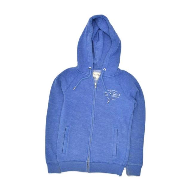 Jack Wills Women's Hoodie - Blue - S on Productcaster.