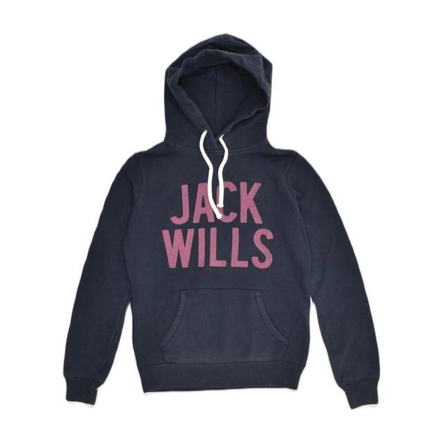 Jack Wills Women's Jumper - Blue/Navy - XS on Productcaster.