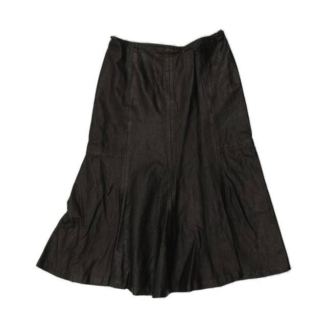 Vintage Women's Midi Skirt - Black - M on Productcaster.