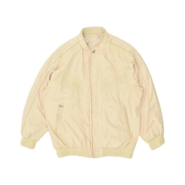 Vintage Men's Cotton Jacket - Cream - XL on Productcaster.