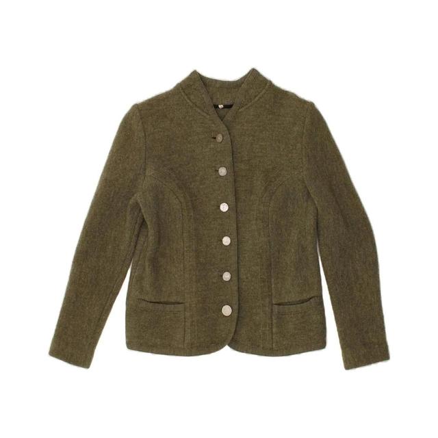 Vintage Women's Tailored jacket - Khaki - S on Productcaster.