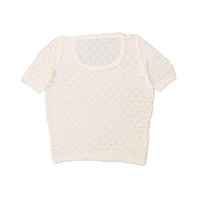 Vintage Women's Jumper - White - L on Productcaster.