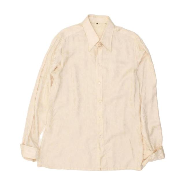 Vintage Men's T-shirt - Cream - M on Productcaster.