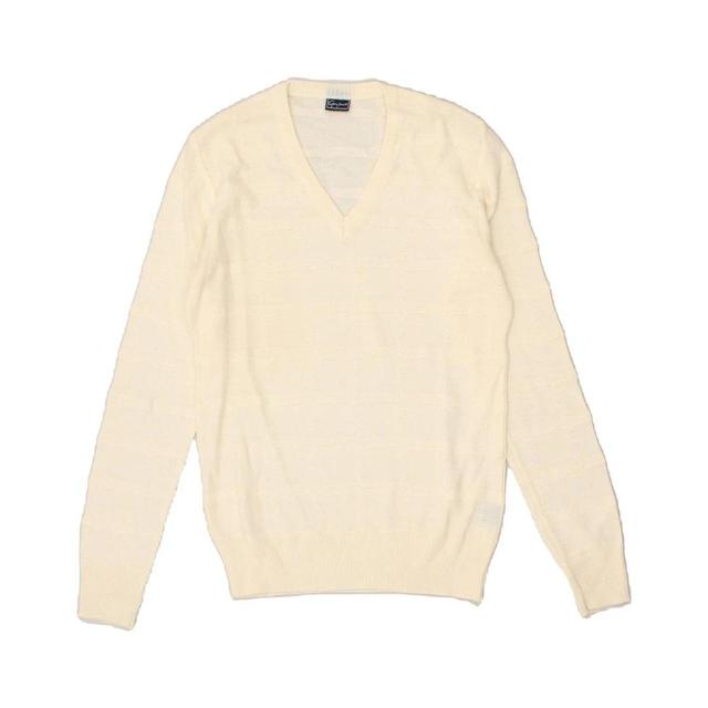 Vintage Women's Jumper - White - M on Productcaster.