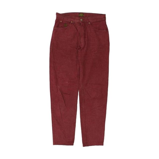 Vintage Women's Jeans - Burgundy - L on Productcaster.