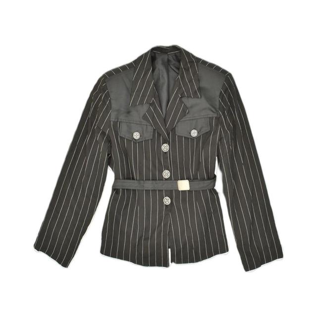 Vintage Women's Tailored jacket - Black - M on Productcaster.