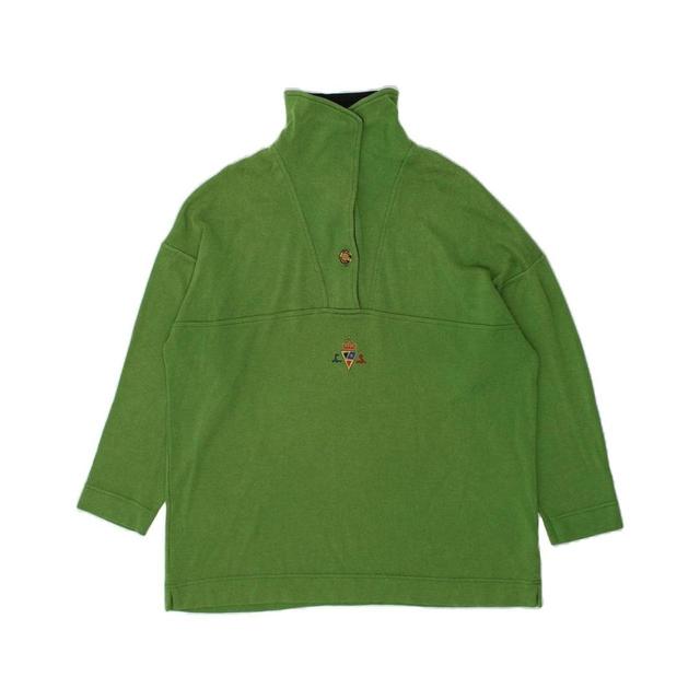 Vintage Women's Sweatshirt - Green - XL on Productcaster.