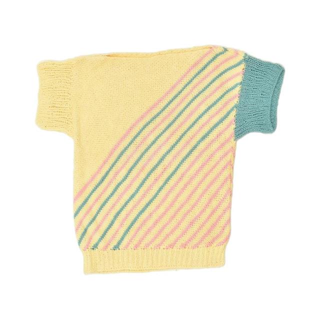 Vintage Women's Jumper - Yellow - S on Productcaster.