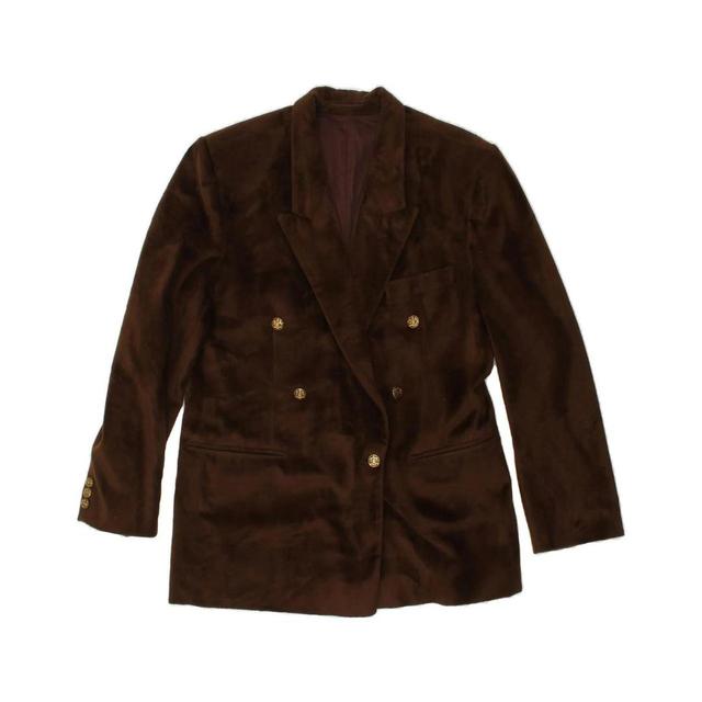 Vintage Women's Tailored jacket - Brown - L on Productcaster.