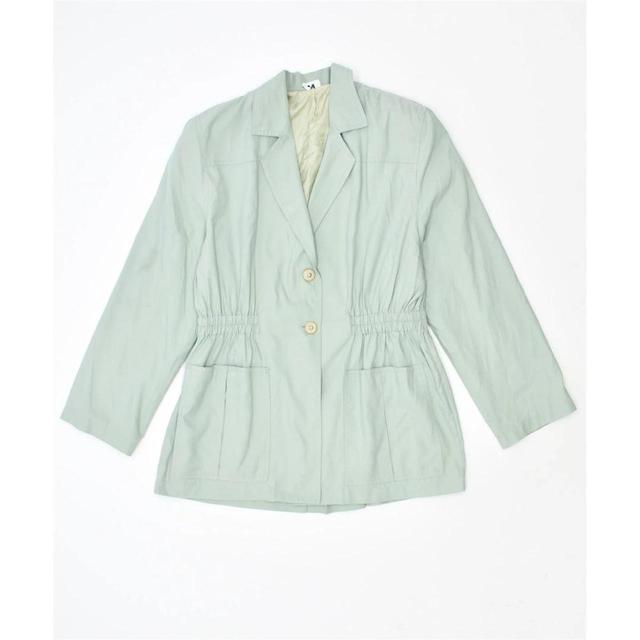 Vintage Women's Bomber Jacket - Green - XL on Productcaster.