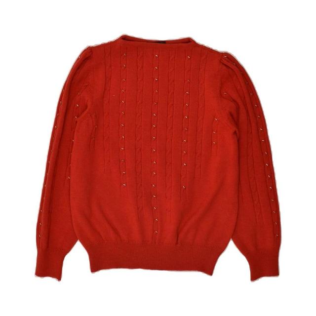 Vintage Women's Jumper - Red - L on Productcaster.